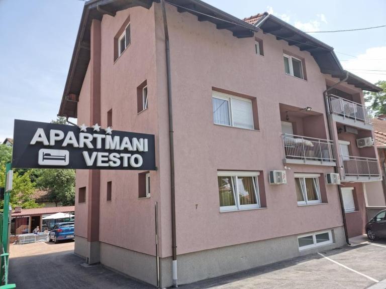 Apartmani Vesto Banja Luka Exteriör bild